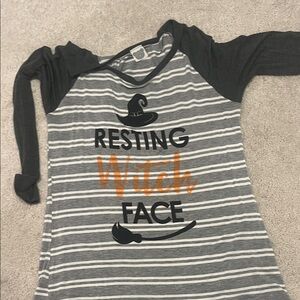 Halloween Shirt: “Resting Witch Face”